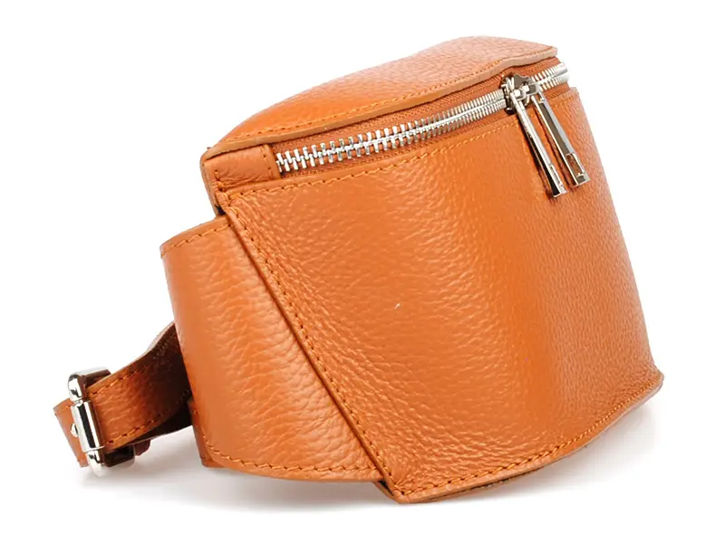 Hnědá kožená ledvinka