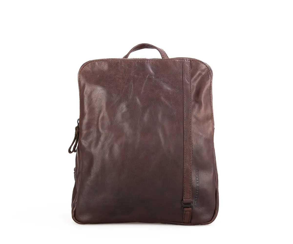 Hnědý kozeny batoh 9213101