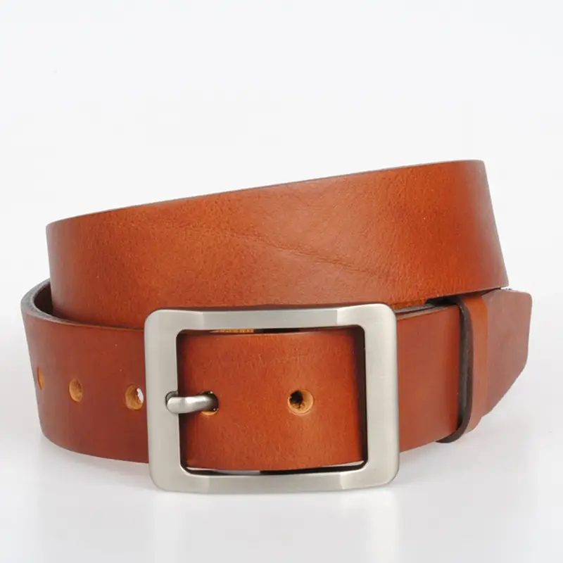 Dámský kožený hnědý opasek 38mm 