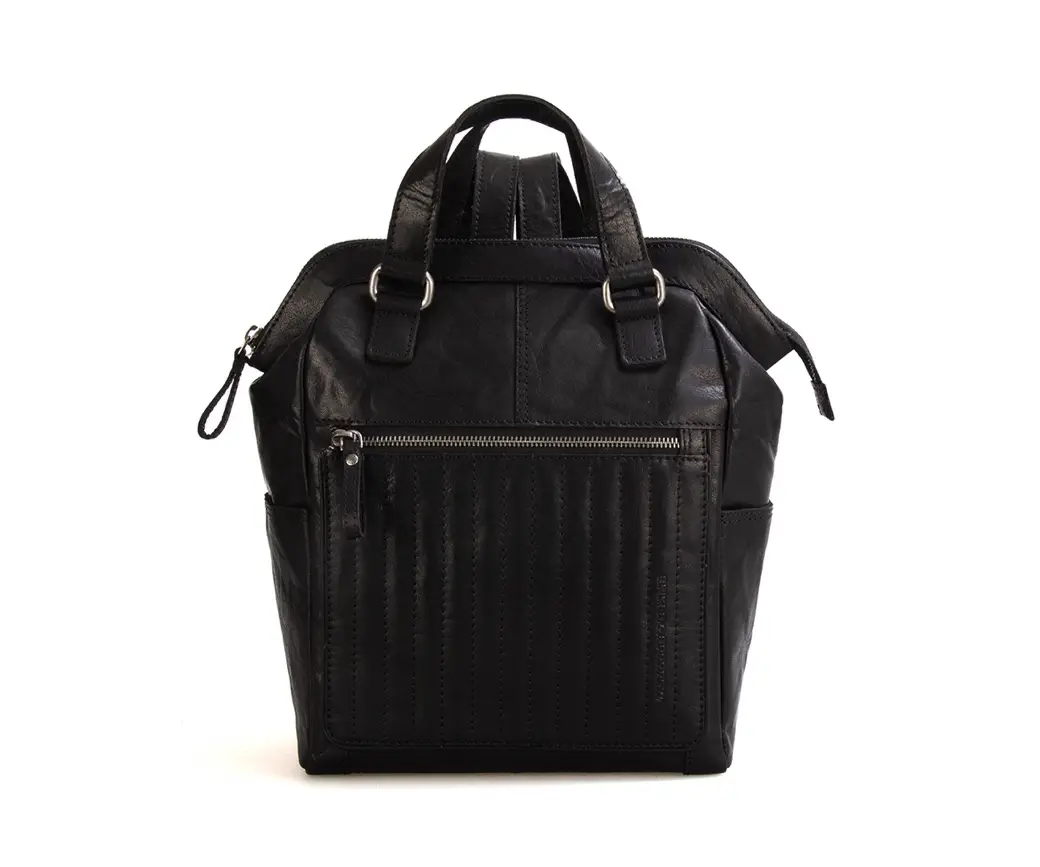 černý kozeny batoh B113200