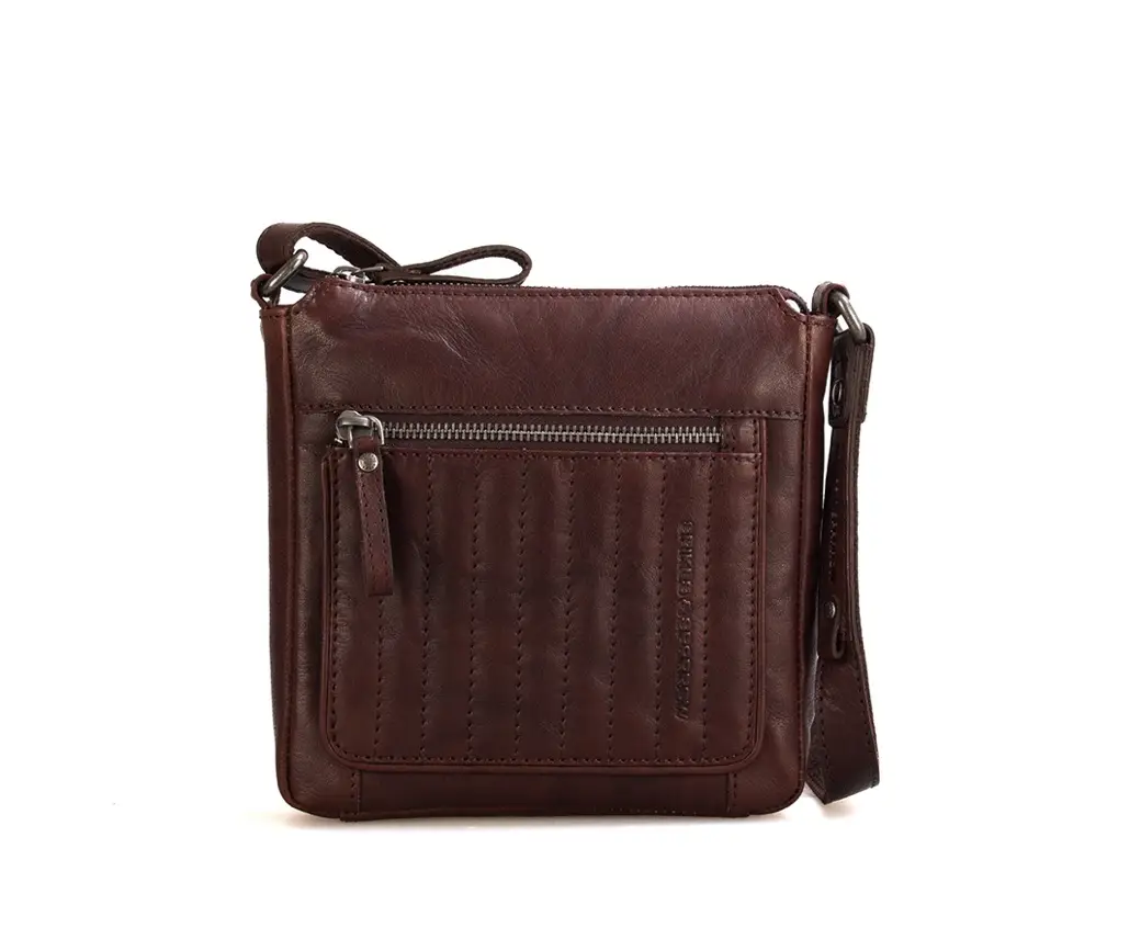 tmavě hnědé dámské mini crossbody B115201