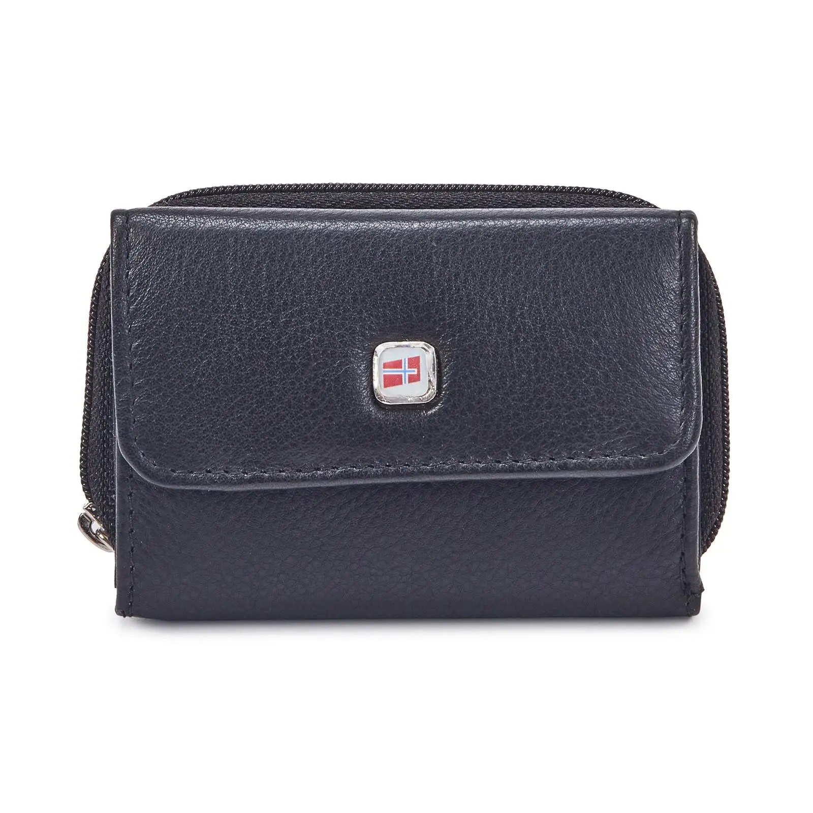 černá panska kožená peněženka