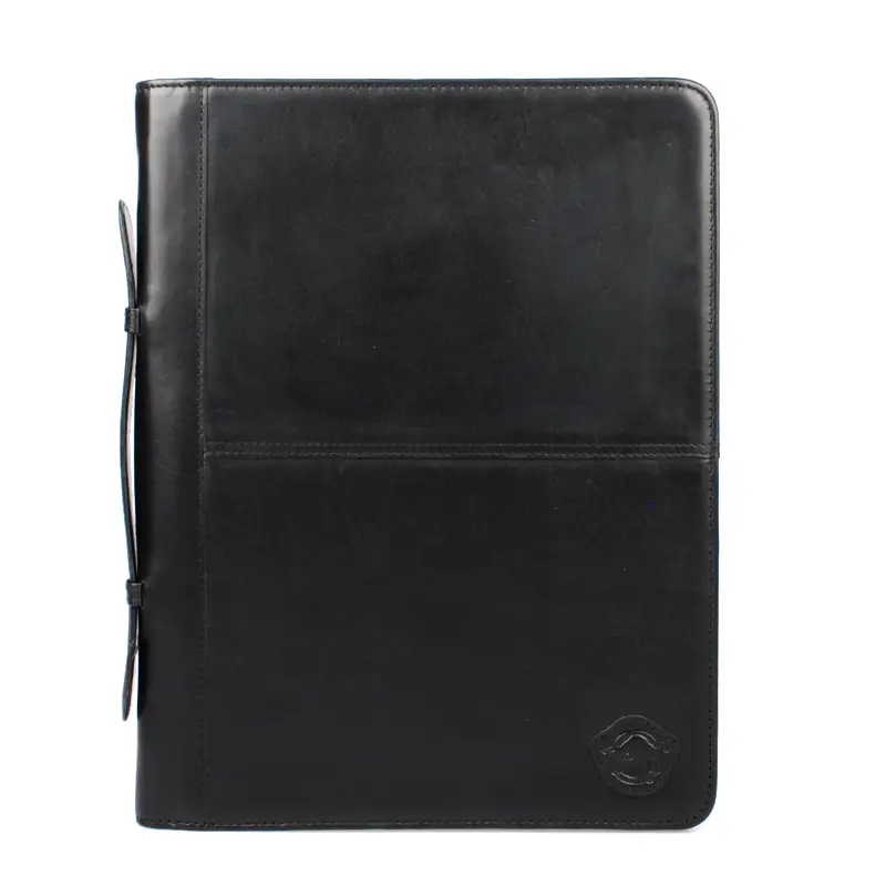 Černá kožená spisovka