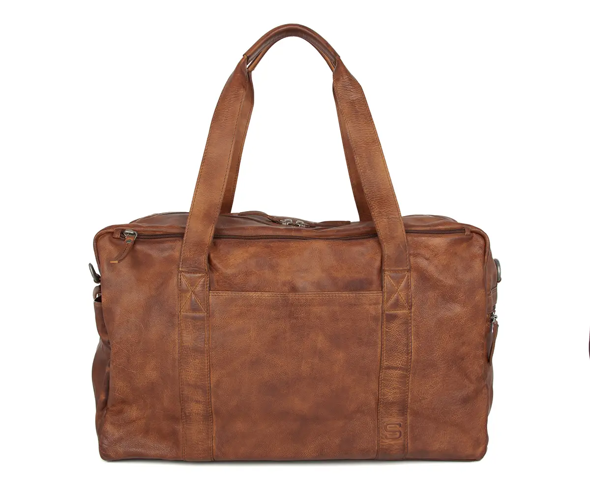 Cestovní kožená taška 38757047