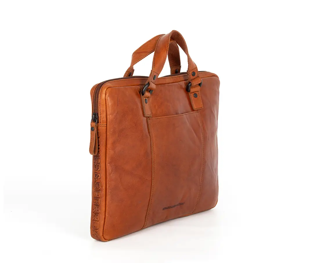 Brandy kožená taška na laptop SPIKES & SPARROW