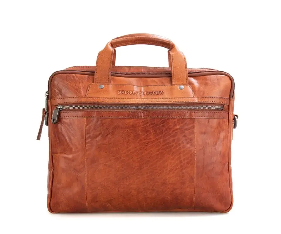 Brandy kožená taška SPIKES & SPARROW 