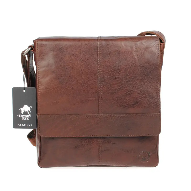 hnede kozene crossbody