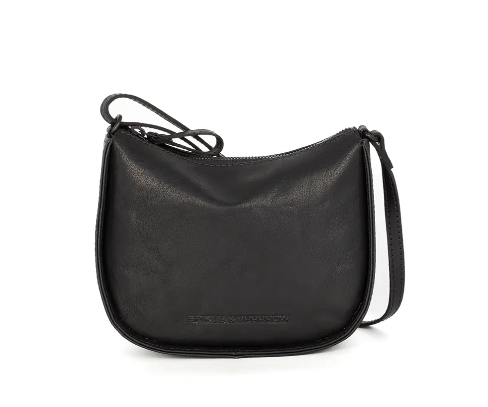 černá kožená kabelka 48115000