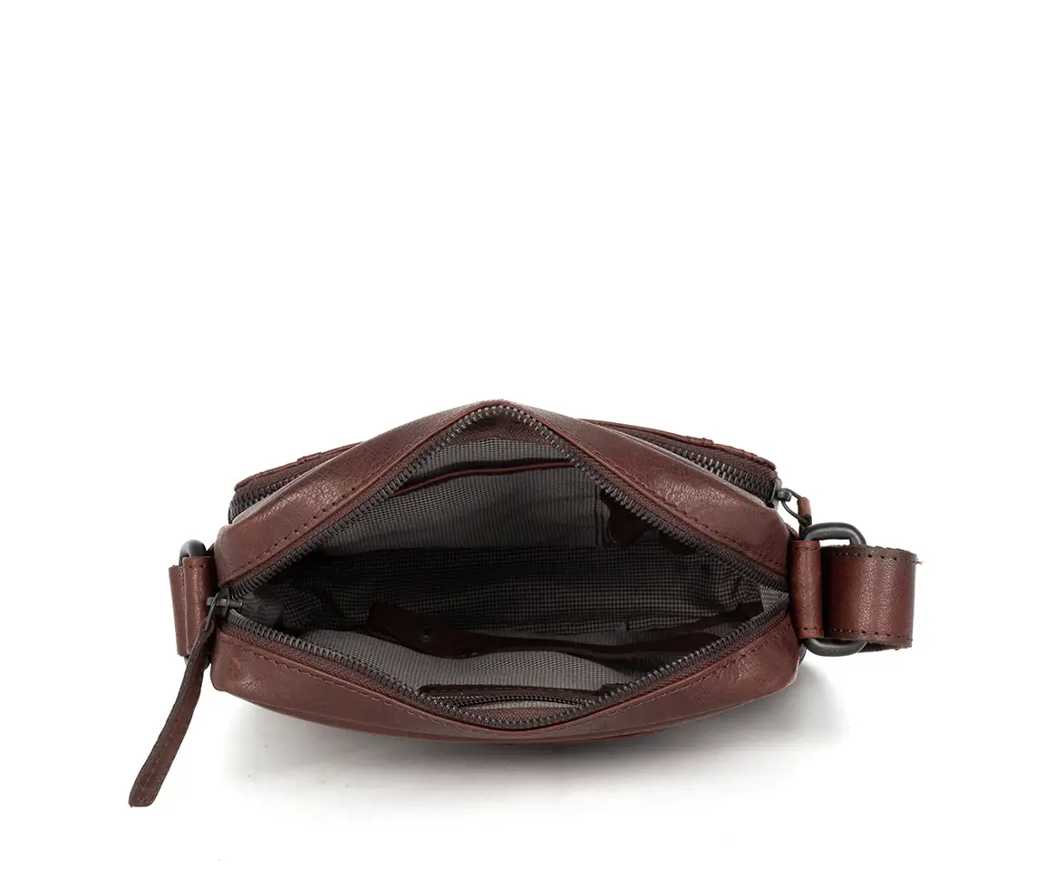 Hnědé pánské crossbody SPIKES & SPARROW