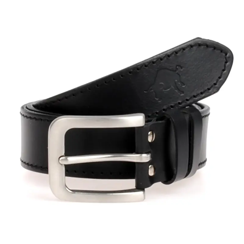 černy koženy opasek