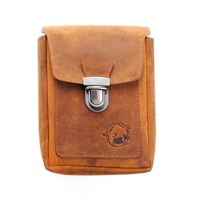 Brandy kožená kapsa na opasek Divoký býk