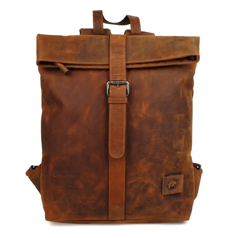 Brandy městský kožený batoh 