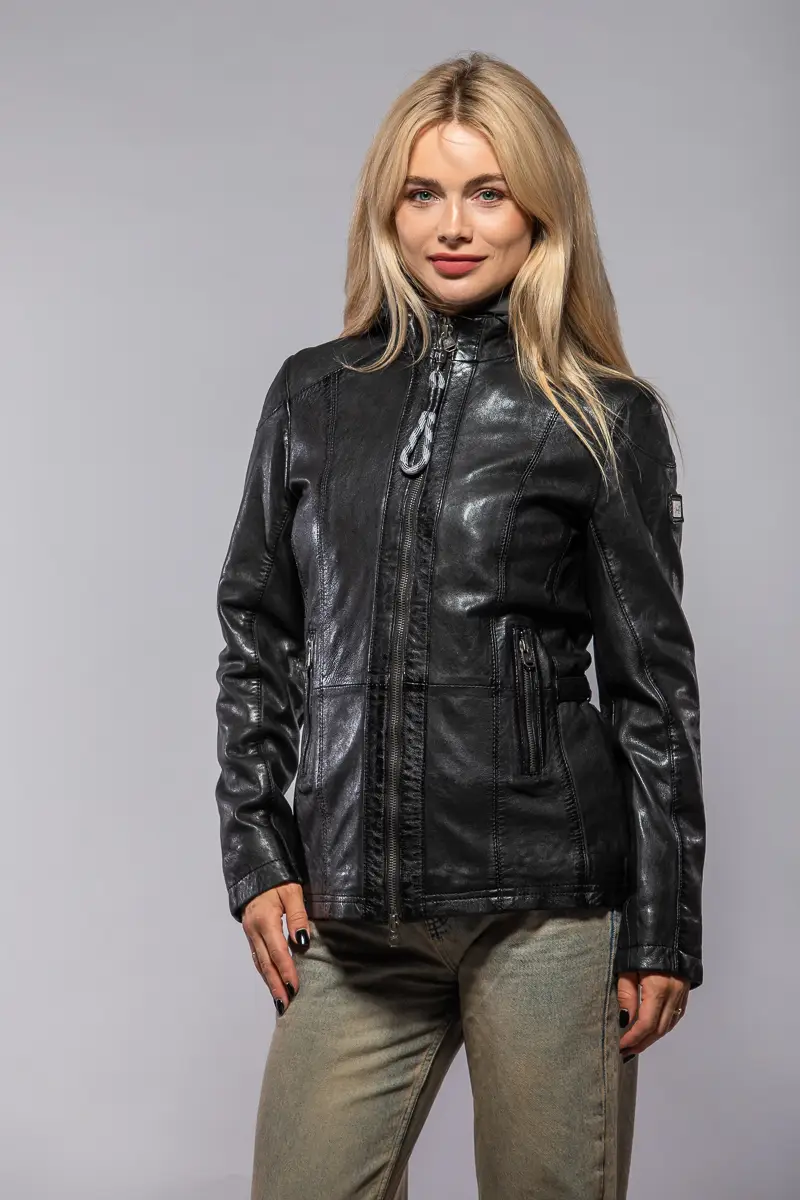 Dámská kožená bunda