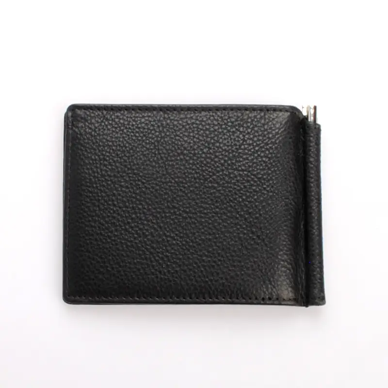 Černá kožená dolarovka DIVOKY BYK