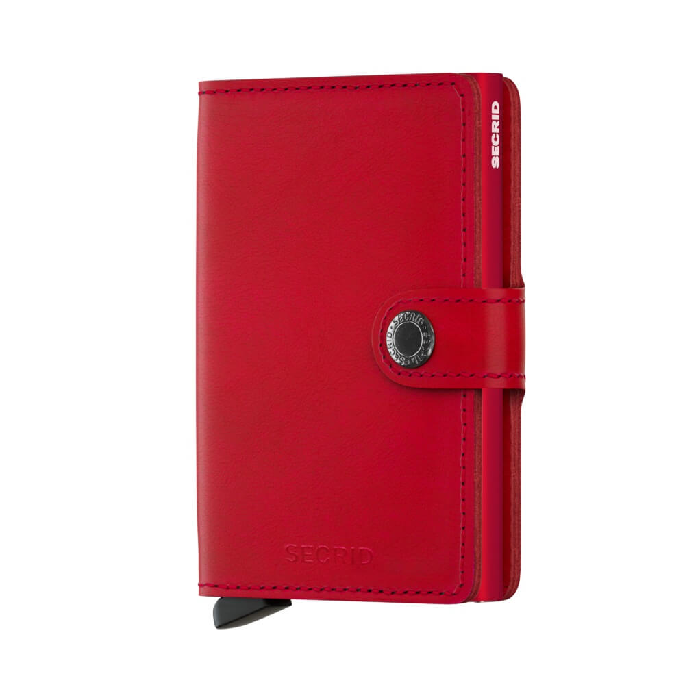 Červená peněženka SECRID Miniwallet Original M-Red-Red SECRID